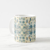 Sommerzeit Fun Ocean Spray Spritzer Abstrakt Art Kaffeetasse (Vorderseite Links)
