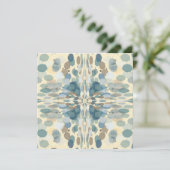 Sommerzeit Fun Ocean Spray Spritzer Abstrakt Art Karte (Stehend Vorderseite)