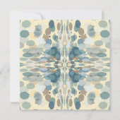 Sommerzeit Fun Ocean Spray Spritzer Abstrakt Art Karte (Vorderseite)