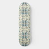Sommerzeit Fun Ocean Spray Spritzer Abstrakt Art Skateboard (Vorderseite)