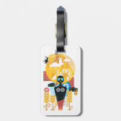 Sommerzeit Gepäckanhänger (Rückseite vertikal)