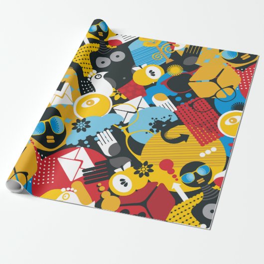 Sommerzeit Geschenkpapier (Ungerollt)