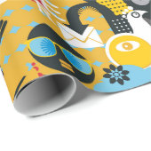 Sommerzeit Geschenkpapier (Rolleneckpunkt)