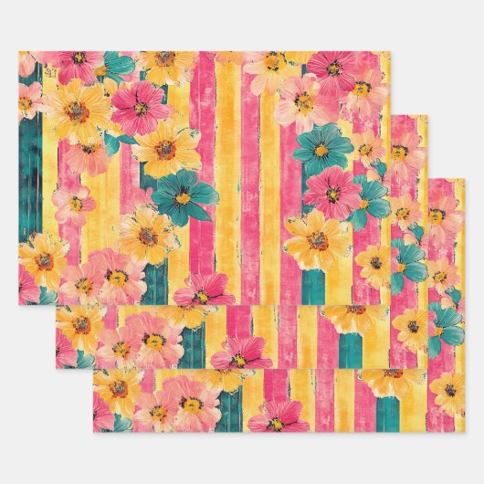 Sommerzeit Geschenkpapier Set (Set)