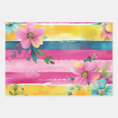 Sommerzeit Geschenkpapier Set (Vorderseite 3)