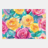 Sommerzeit Geschenkpapier Set (Vorderseite)