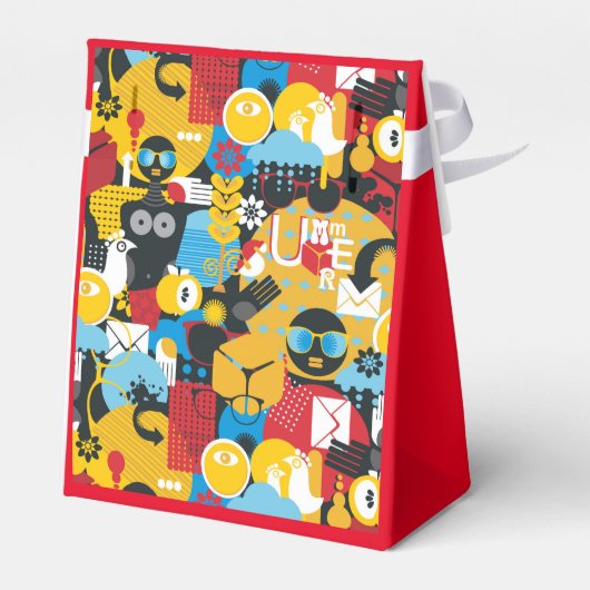 Sommerzeit Geschenkschachtel (Rückseite)