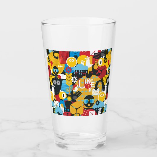 Sommerzeit Glas (Vorderseite)