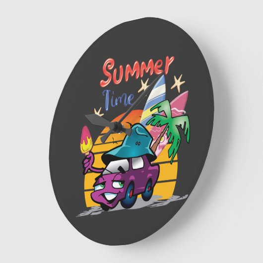 Sommerzeit Große Wanduhr (Winkel)