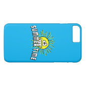 Sommerzeit - Gute Sonne Case-Mate iPhone Hülle (Rückseite (Horizontal))