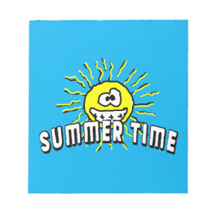 Sommerzeit - Gute Sonne Notizblock