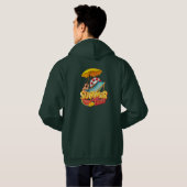Sommerzeit Hoodie (Schwarz voll)