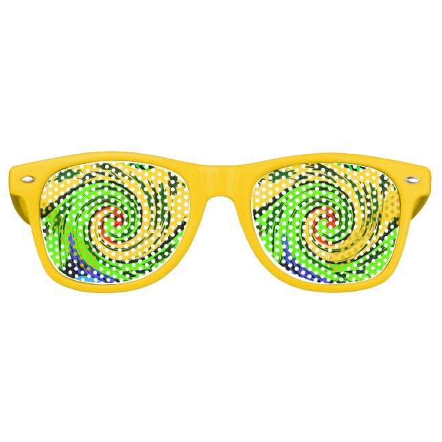 Sommerzeit I Liebe Surf Hakuna Matata Party Shades Partybrille (Vorderseite)