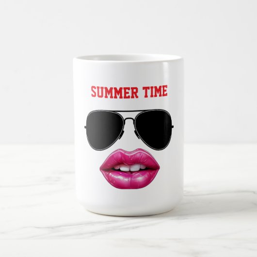 Sommerzeit Kaffeetasse (Mittel)
