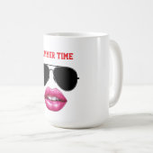 Sommerzeit Kaffeetasse (VorderseiteRechts)