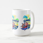 Sommerzeit Kaffeetasse (VorderseiteRechts)