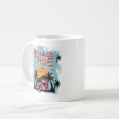 Sommerzeit Kaffeetasse (Vorderseite Links)