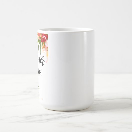 Sommerzeit Kaffeetasse (Mittel)