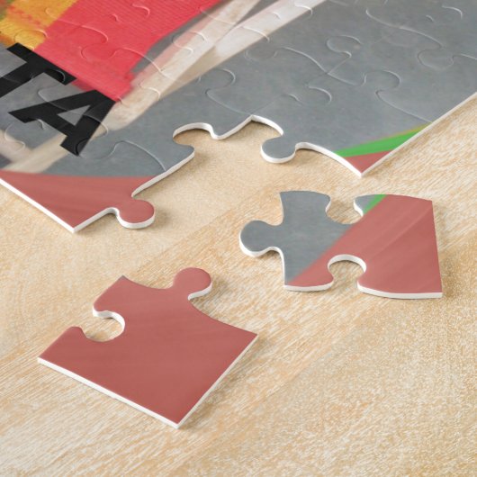Sommerzeit Kaninchenfarben Puzzle (Seite)