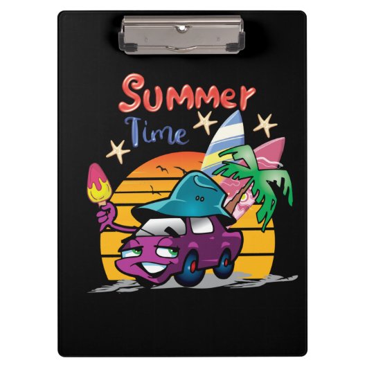 Sommerzeit Klemmbrett (Vorderseite)