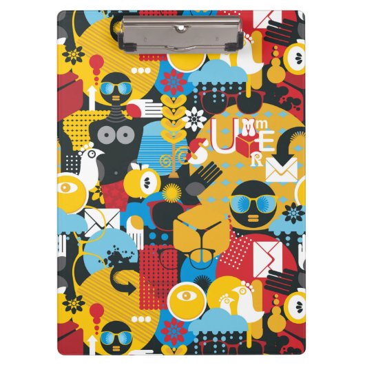 Sommerzeit Klemmbrett (Vorderseite)