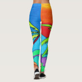 Sommerzeit-Leggings Leggings (Rückseite)