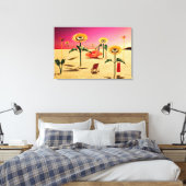 Sommerzeit Leinwanddruck (Insitu (Schlafzimmer))