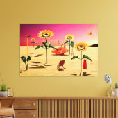 Sommerzeit Leinwanddruck (Insitu (Wohnzimmer))