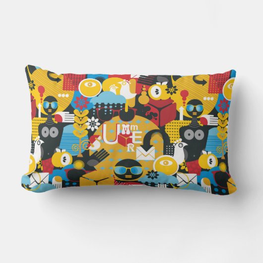 Sommerzeit Lendenkissen (Vorderseite)