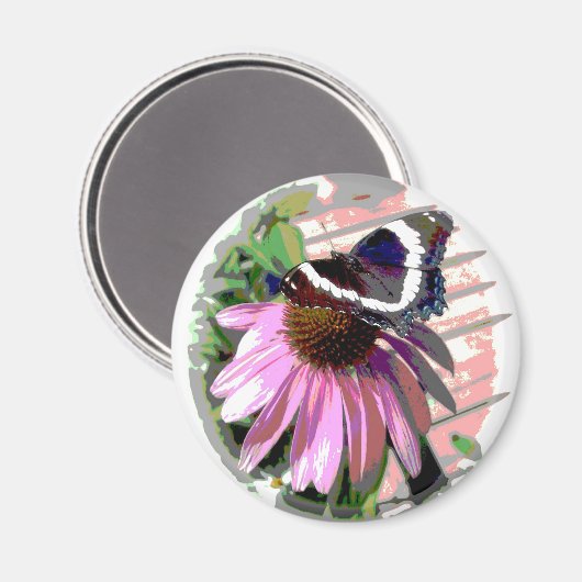 Sommerzeit Magnet (Vorderseite/Rückseite)