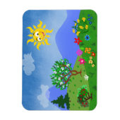 Sommerzeit Magnet (Vertikal)