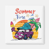 Sommerzeit Magnet (Vorne)