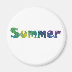 Sommerzeit Magnet