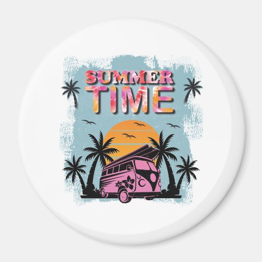 Sommerzeit Magnet (Vorne)