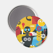 Sommerzeit Magnet (Vorderseite/Rückseite)