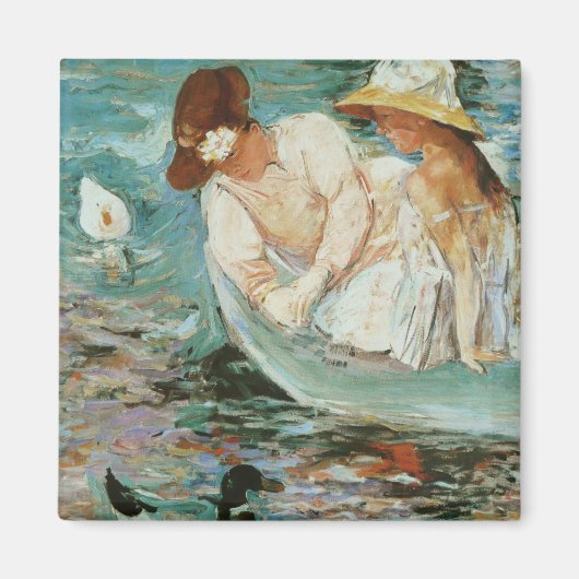 Sommerzeit | Mary Cassatt Magnet (Vorne)