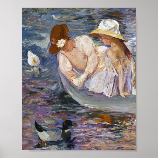 Sommerzeit, Mary Cassatt Poster (Vorne)