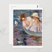 Sommerzeit, Mary Cassatt Postkarte (Vorne/Hinten)