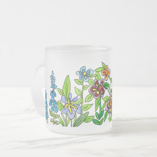 Sommerzeit Mattglastasse (Vorderseite Links)