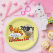 Sommerzeit Meerkat individuell anpassbare Papier T Pappteller (Party)