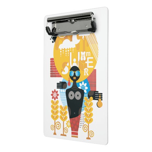 Sommerzeit Mini Klemmbrett (Gewinkelt2)