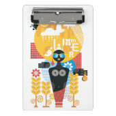 Sommerzeit Mini Klemmbrett (Vorderseite)