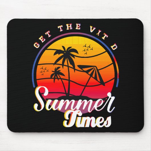 Sommerzeit Mousepad (Vorne)