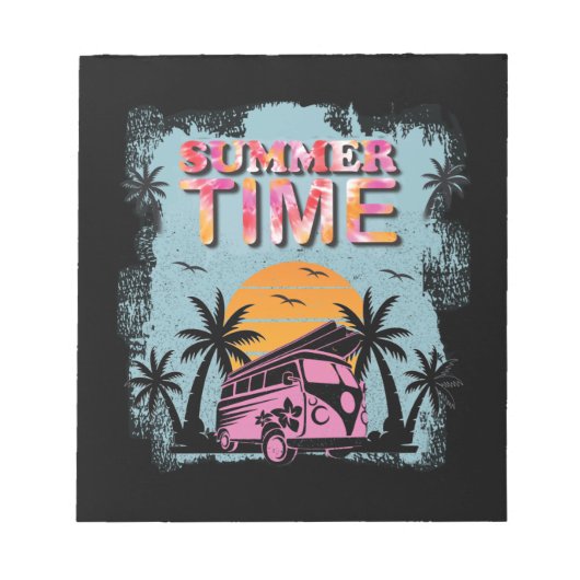 Sommerzeit Notizblock (Vorderseite)