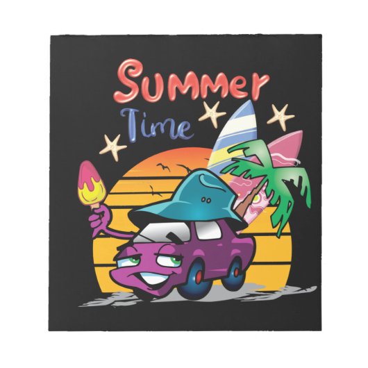 Sommerzeit Notizblock (Vorderseite)