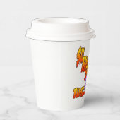 Sommerzeit Octopus Paper Cups Pappbecher (Rechts)