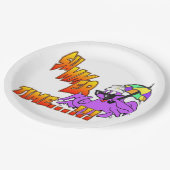 Sommerzeit Octopus Paper Teller (Schrägansicht)