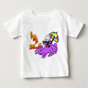 Sommerzeit Oktopus Kleinkind Ruffle T-Shirt