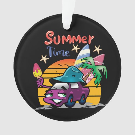 Sommerzeit Ornament (Vorderseite)