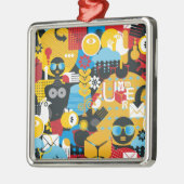 Sommerzeit Ornament Aus Metall (Links)